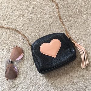 Cute Crossbody Chain Little Heart Purse